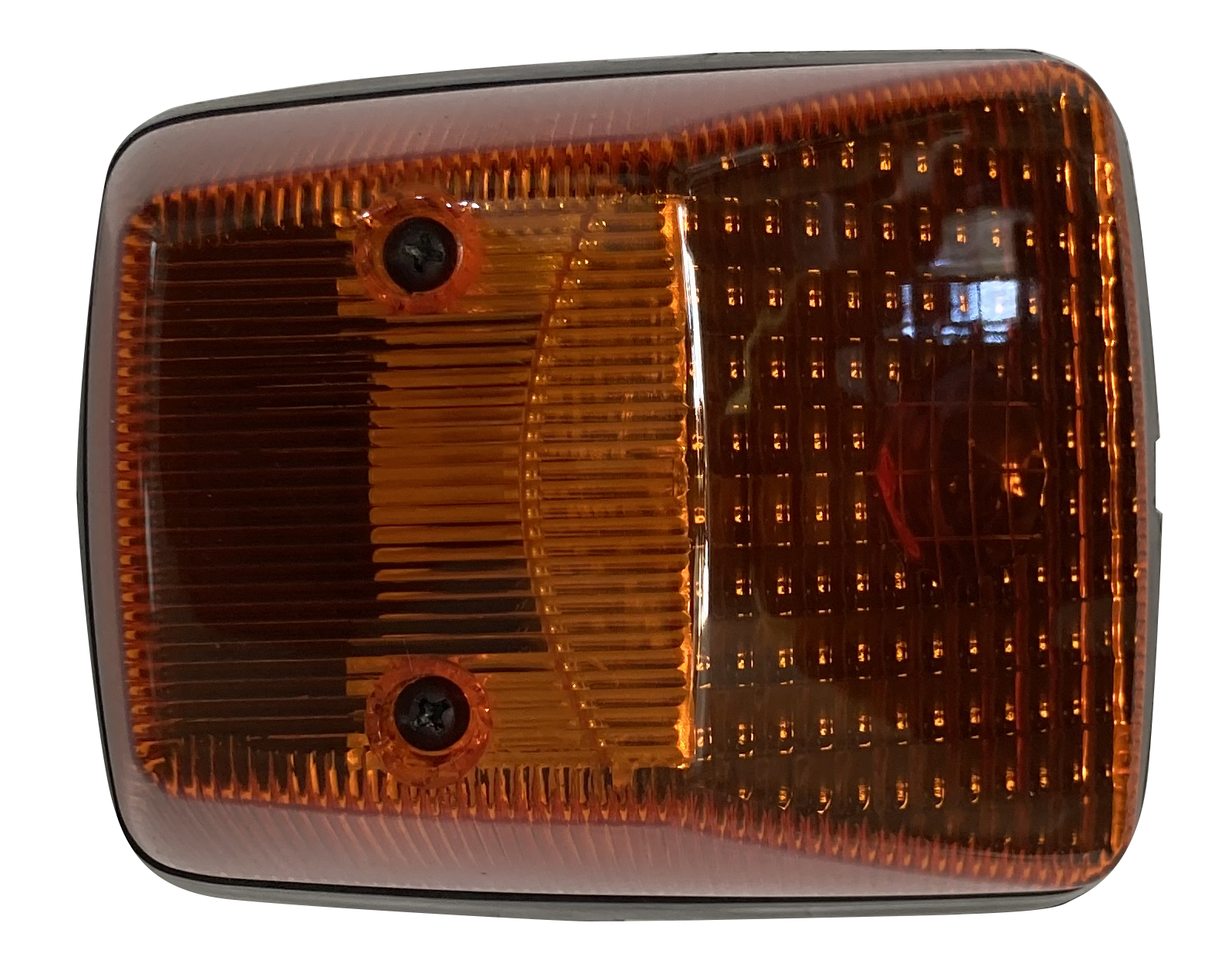 Plafón para toldo grande, con luz ámbar